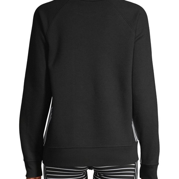Avia Black Tape Stripe Crewneck Sweatshirt - Picture 7 of 9